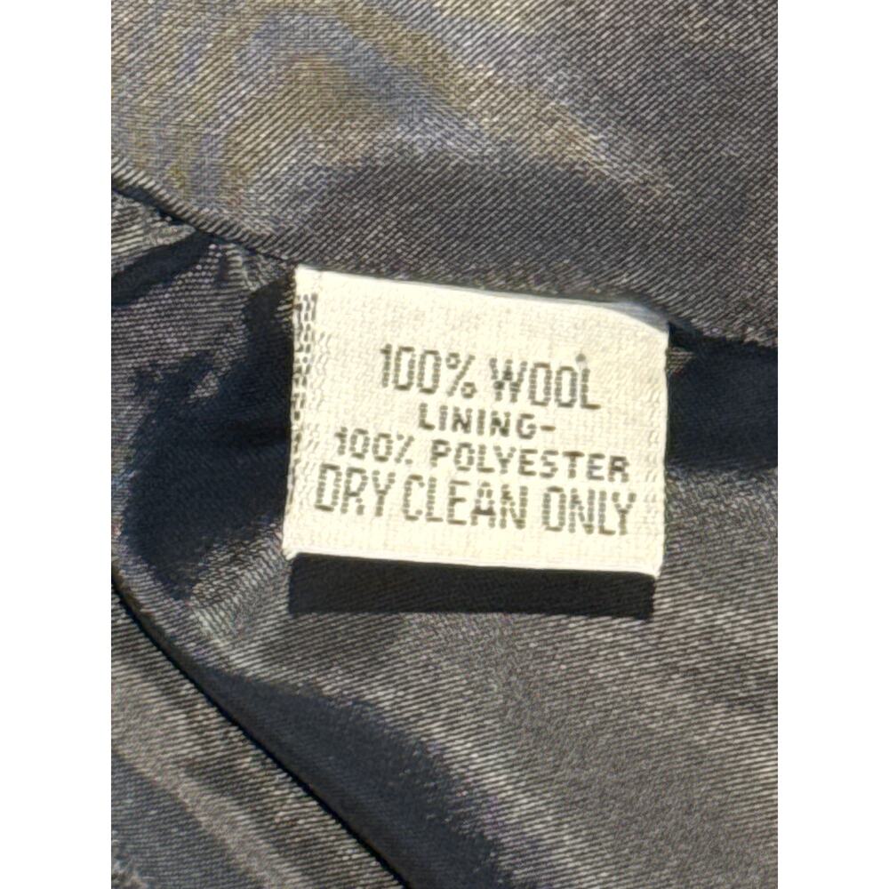 Talbots Black Blazer 100% Pure New Wool Size 12 - Picture 5 of 5